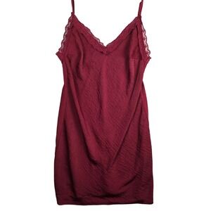 Hollister Women's‎ Slip Dress Maroon Size XS